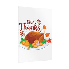 Load image into Gallery viewer, Rolled Poster - Give Thanks
