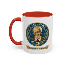 Load image into Gallery viewer, Accent Coffee Mug — "Celebrating 200 Years" Solomon Koonce Portrait (11/15 oz)
