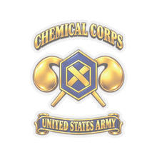 Load image into Gallery viewer, Kiss-Cut Stickers - Army - Chemical Corps - 3D - Enhanced
