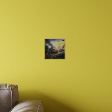 Load image into Gallery viewer, Acrylic Wall Art Panel - Tank Destroyer - M10 Wolverine vs German Panzer Tank
