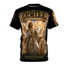 Load image into Gallery viewer, "The Fall of Lucifer"  - The First Rebellion - Tribute Tee — War In Heaven Collection
