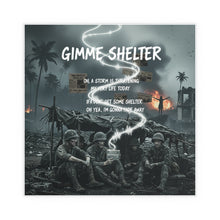 Load image into Gallery viewer, Indoor and Outdoor Silk Posters - Giveme Shelter X 2024
