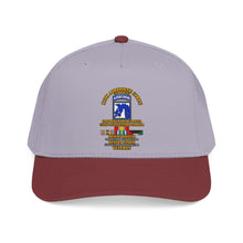 Load image into Gallery viewer, Mid Profile Baseball Cap - XVIII Airborne Corps Desert Storm Ribbons - 3D - Transparent
