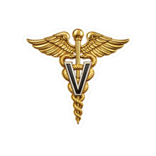 Load image into Gallery viewer, Kiss-Cut Stickers - Army Veterinary Corps Branch Insignia - 3D
