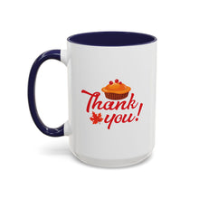 Load image into Gallery viewer, Accent Coffee Mug - Thank you

