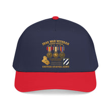Load image into Gallery viewer, Mid Profile Baseball Cap - Army - Iraq War Veteran - 3rd Infantry Division - 3D - Enhanced
