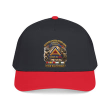 Load image into Gallery viewer, Mid Profile Baseball Cap - Army -  7th Unites States Army - 7 Steps to Hell w Germany Tab - SS w COLD WAR SVC - 3D - Enhanced
