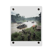 Load image into Gallery viewer, Acrylic Wall Art Panel - MRF - 9th Infantry in the Mekong - Vietnam
