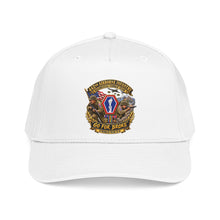 Load image into Gallery viewer, Mid Profile Baseball Cap - Army - 442nd Airborne Infantry Regimental Combat Team - 3D - Enhanced with EUR WWII SVC
