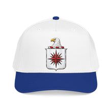 Load image into Gallery viewer, Mid Profile Baseball Cap - COA - Central Intelligence Agency (CIA)  wo Txt - 3D - Enhanced
