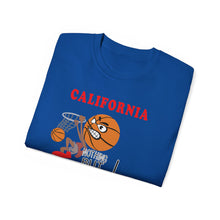 Load image into Gallery viewer, Unisex Ultra Cotton Tee - Sports - Nothing But Net Basketball - CALIFORNIA!
