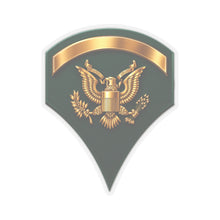 Load image into Gallery viewer, Kiss-Cut Stickers - Army - Specialist 5th Class - Retired - SP5 - 3D X 300
