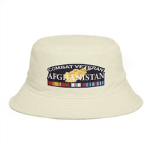Load image into Gallery viewer, Bucket Hat — Afghanistan Combat Veteran Embroidered Patch - Combat Veteran - Afghanistan - V1
