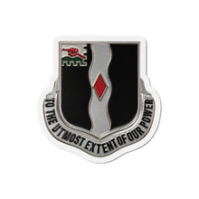 Load image into Gallery viewer, Die-Cut Magnet - DUI - Infantry - 60th Infantry Regiment wo txt - 3D - Enhanced X 300
