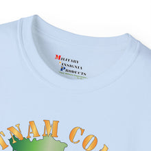 Load image into Gallery viewer, Unisex Ultra Cotton Tee - Vietnam Combat Infantry Veteran, 1st Battalion, 35th Infantry Regiment with CIB - Vietnam Service RIbbons
