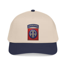 Load image into Gallery viewer, Mid Profile Baseball Cap - Army  - 82nd Airborne Division - SSI wo Txt - 3D - Enhanced
