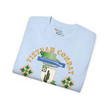 Load image into Gallery viewer, Unisex Ultra Cotton Tee - Vietnam Combat Infantry Veteran, 1st Battalion, 35th Infantry Regiment with CIB - Vietnam Service RIbbons
