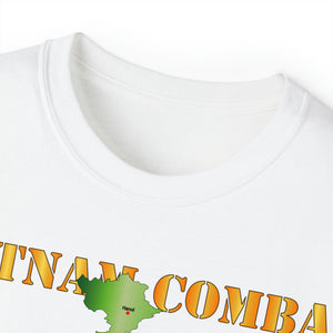 Unisex Ultra Cotton Tee - Army - Vietnam Combat Veteran w VN SVC