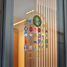 Load image into Gallery viewer, Military Die-Cut Stickers, Proud Veteran Decals, Customizable Designs for Gifting, Army Stickers for Celebration - Combat Veteran - 11B40X - Retired Army with Multi Units
