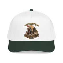 Load image into Gallery viewer, Mid Profile Baseball Cap - Army - Buffalo Soldiers in Iraq - OIF - Cavalrymen at War  w IRAQ SVC - 3D - Enhanced
