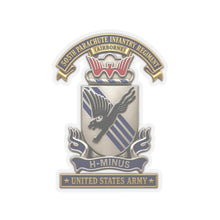 Load image into Gallery viewer, Kiss-Cut Stickers - Army - 505th Parachute Infantry Regiment (PIR) - DUI - United States Army - 3D - Enhanced
