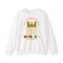 Load image into Gallery viewer, Unisex Heavy Blend™ Crewneck Sweatshirt - Army - 9th Engineer Battalion -Gilas w BR - Num, Aschaffenburg West Germany COLD SVC
