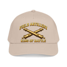Load image into Gallery viewer, Mid Profile Baseball Cap - Field Artillery - King of Battle - 3D - Enhanced
