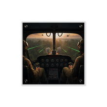 Load image into Gallery viewer, Acrylic Wall Art Panel - Pilots View Hot LZ - Vietnam
