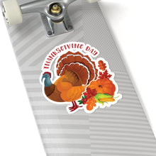 Load image into Gallery viewer, Kiss-Cut Stickers - Thanksgiving - Happy Turkey Day
