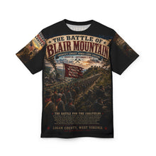 Load image into Gallery viewer, Battle of Blair Mountain Tribute Tee — Union Labor vs Government &amp; Big Business, Aug 25- 2 Sept 1921
