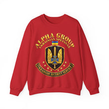 Load image into Gallery viewer, Crewneck Sweatshirt - Ukraine - Alpha Group - Ukrainian Spetsnaz - 3D - Enhanced
