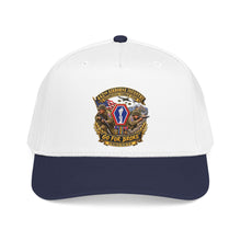 Load image into Gallery viewer, Mid Profile Baseball Cap - Army - 442nd Airborne Infantry Regimental Combat Team - 3D - Enhanced with EUR WWII SVC

