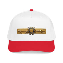 Load image into Gallery viewer, Mid Profile Baseball Cap - USCG - Marine Safety - Auxiliary wo txt - 3D - Enhanced
