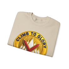 Load image into Gallery viewer, Crewneck Sweatshirt - Army - DUI - 10th Mountain Division wo txt - 3D - Enhanced
