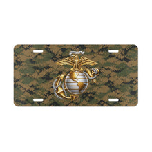 Load image into Gallery viewer, License Plate - USMC Camouflage Pattern
