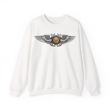 Load image into Gallery viewer, Crewneck Sweatshirt - USCG - Aviator Badge - Auxiliary wo txt - 3D - Enhanced
