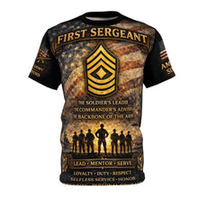 Load image into Gallery viewer, First Sergeant Tribute Tee — "American Soldier"
