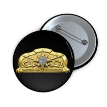 Load image into Gallery viewer, Custom Pin Buttons - USCG - Tactical Law Enforcement wo txt - 3D - Enhanced
