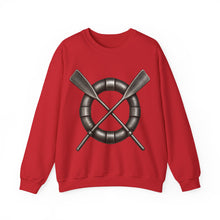 Load image into Gallery viewer, Crewneck Sweatshirt - USCG - Surfman Badge wo txt - 3D - Enhanced
