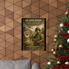 Load image into Gallery viewer, Matte Poster - Tiger Division
