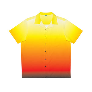 Men's Hawaiian Shirt (AOP) - Fire Panel