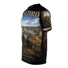 Load image into Gallery viewer, “CONCORD · APRIL 19, 1775” Tribute Tee — "The Shot Heard Round the World"

