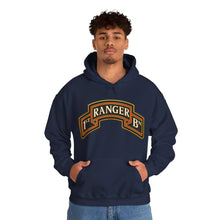 Load image into Gallery viewer, Hoodie – Army - 1st Ranger Battalion - Ranger Scroll - 3D - Enhanced
