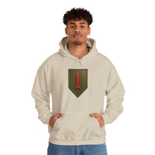 Load image into Gallery viewer, Hoodie – Army - SSI - 1st Infantry Division wo txt - 3D - Enhanced
