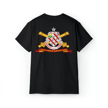 Load image into Gallery viewer, Unisex Ultra Cotton Tee - Army - 8th Field Artillery w Br - Ribbon
