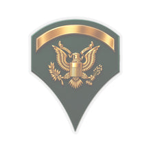 Load image into Gallery viewer, Kiss-Cut Stickers - Army - Specialist 5th Class - Retired - SP5 - 3D X 300
