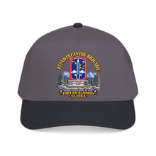 Load image into Gallery viewer, Mid Profile Baseball Cap - 172nd Infantry Brigade - Ft Richardson, Alaska - 3D - Enhanced
