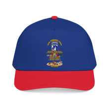 Load image into Gallery viewer, Mid Profile Baseball Cap - XVIII Airborne Corps Desert Storm Ribbons - with Scene - 3D - Transparent
