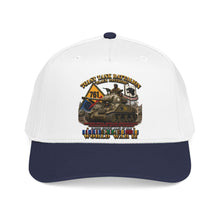 Load image into Gallery viewer, Mid Profile Baseball Cap - Army - 761st Tank Battalion - Black Panthers - w Tank w - KITT SSI WWII  EU SVC - 3D - Enhanced
