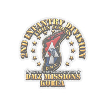 Load image into Gallery viewer, Kiss-Cut Stickers - Army - 2nd Infantry Division - ImJin Scout - DMZ Missions - 3D - Enhanced
